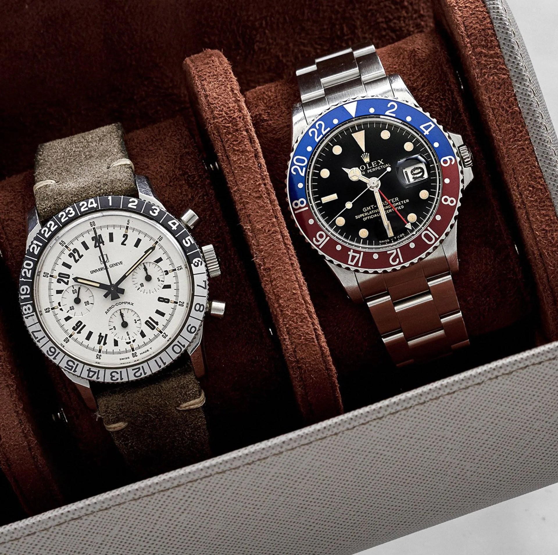 hodinkee oval leather travel case