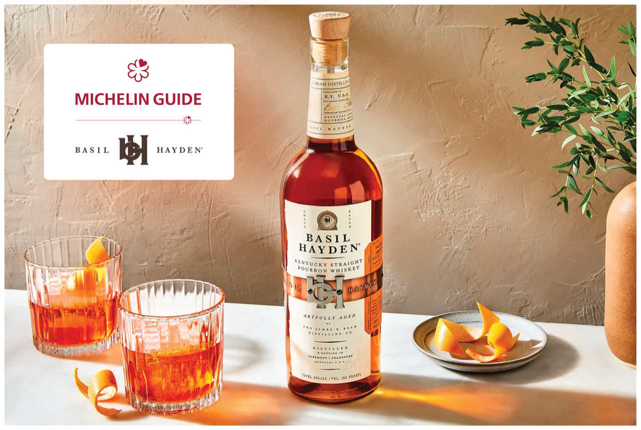 basil hayden whiskey michelin guide