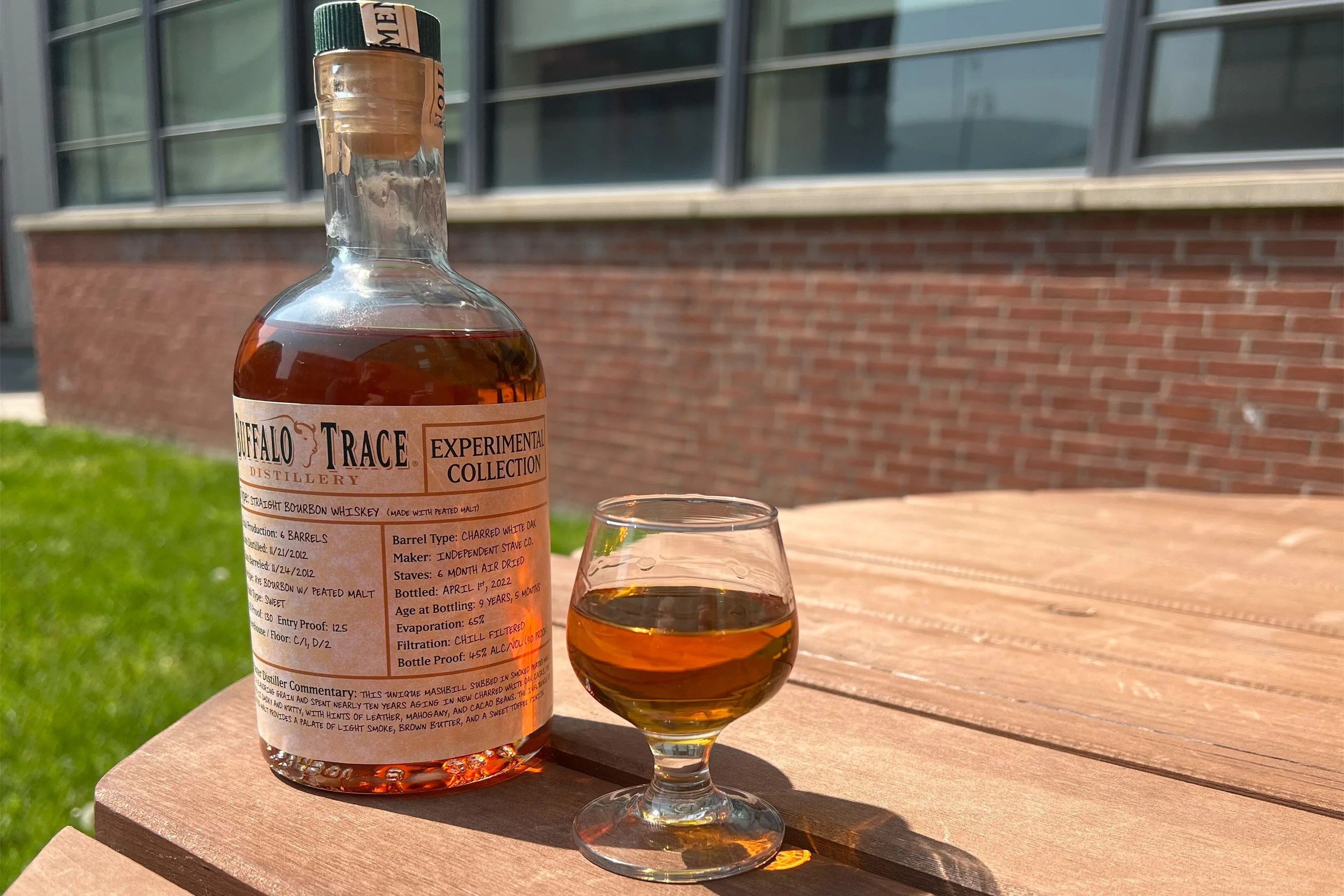 buffalo trace experimental peated bourbon