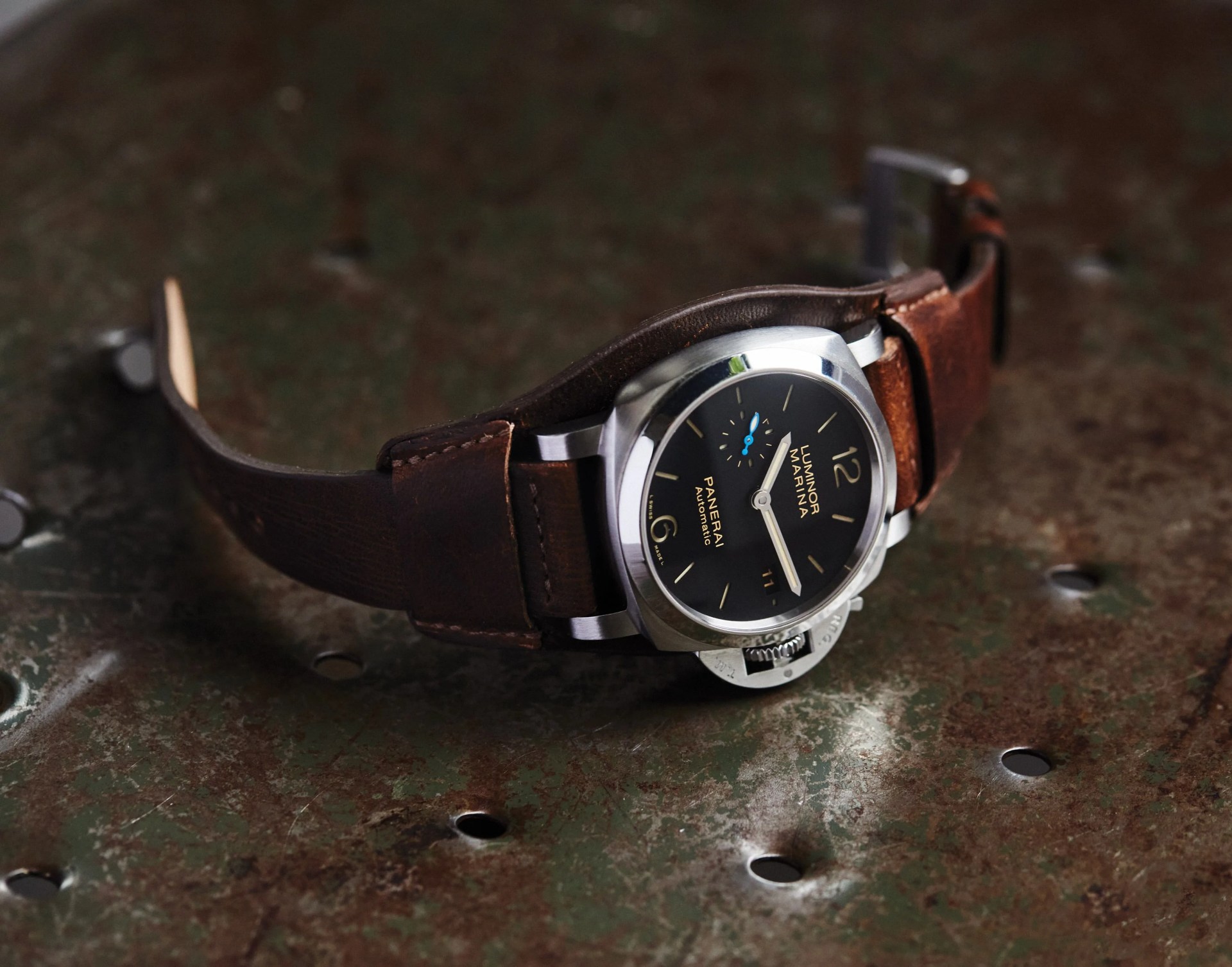 panerai on bund strap