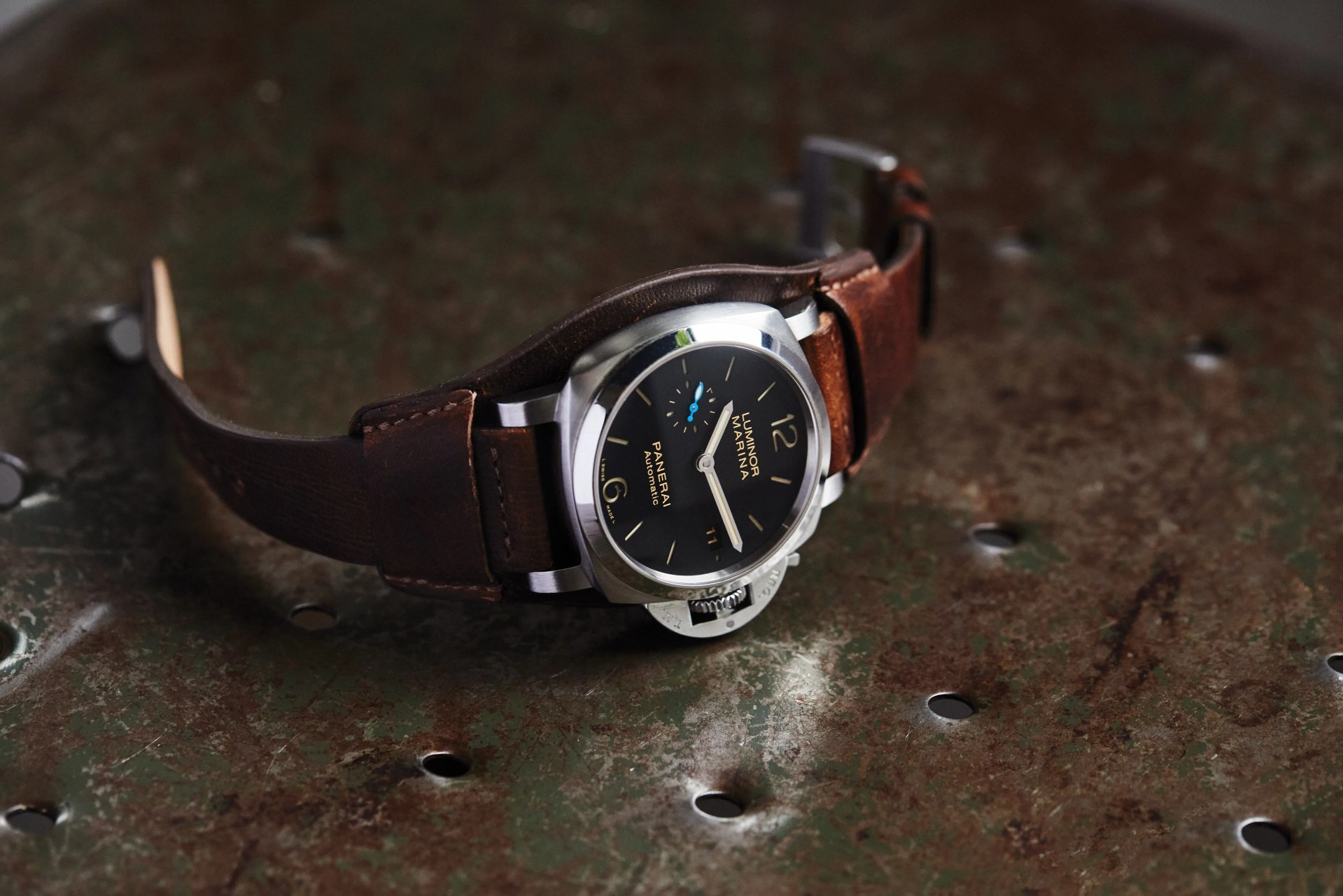 panerai on bund strap