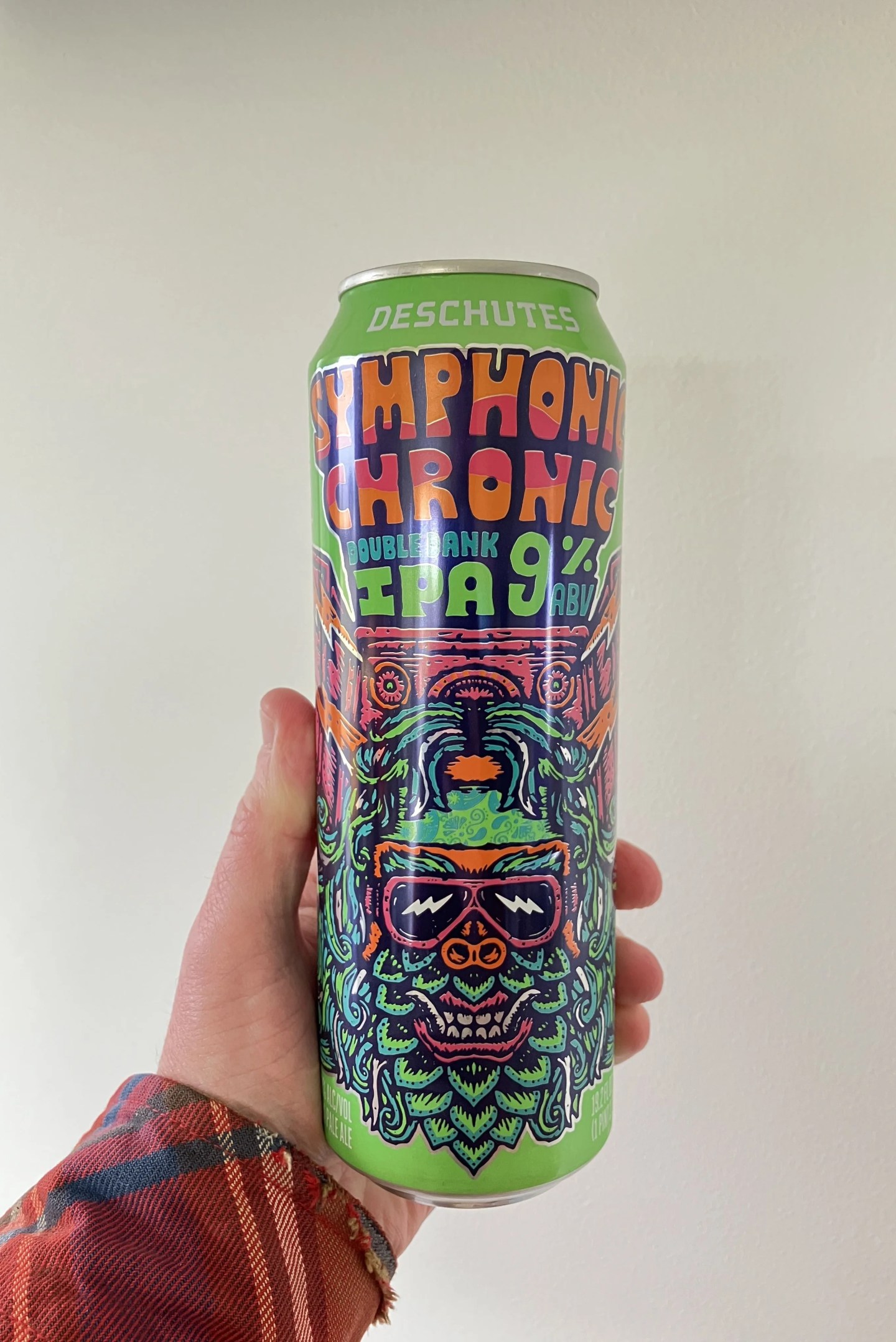a can of ﻿deschutes symphonic chronic﻿ beer