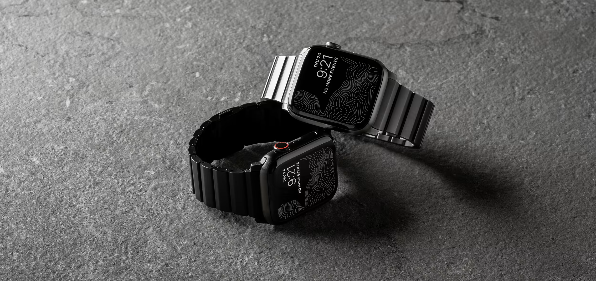 nomad titanium apple watch strap