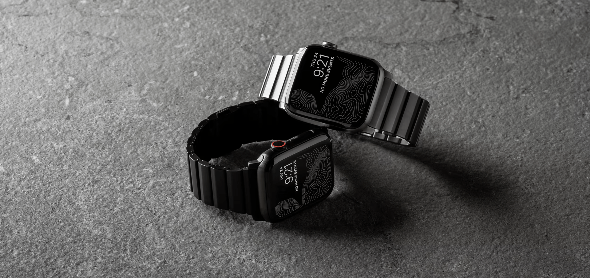 nomad titanium apple watch strap