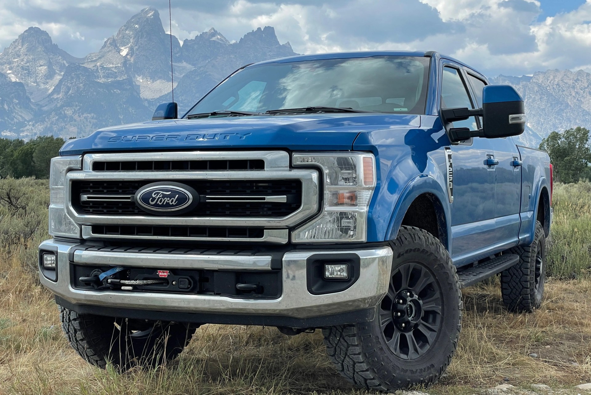 ford f 250 f250 tremor blue