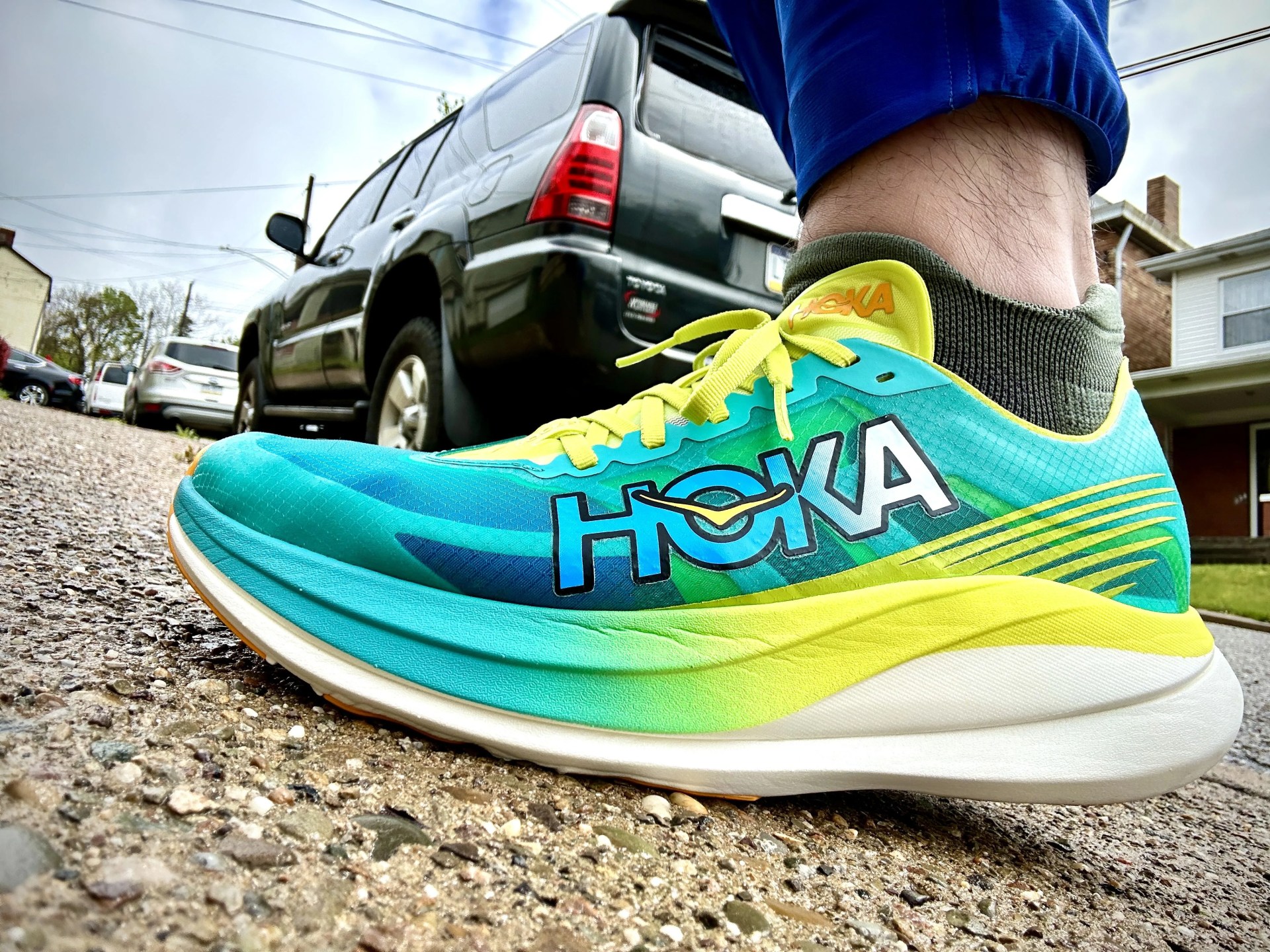 hoka rocket x 2 racing shoe