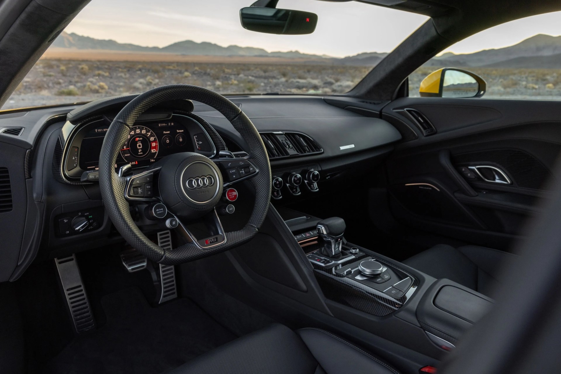 audi r8 interior