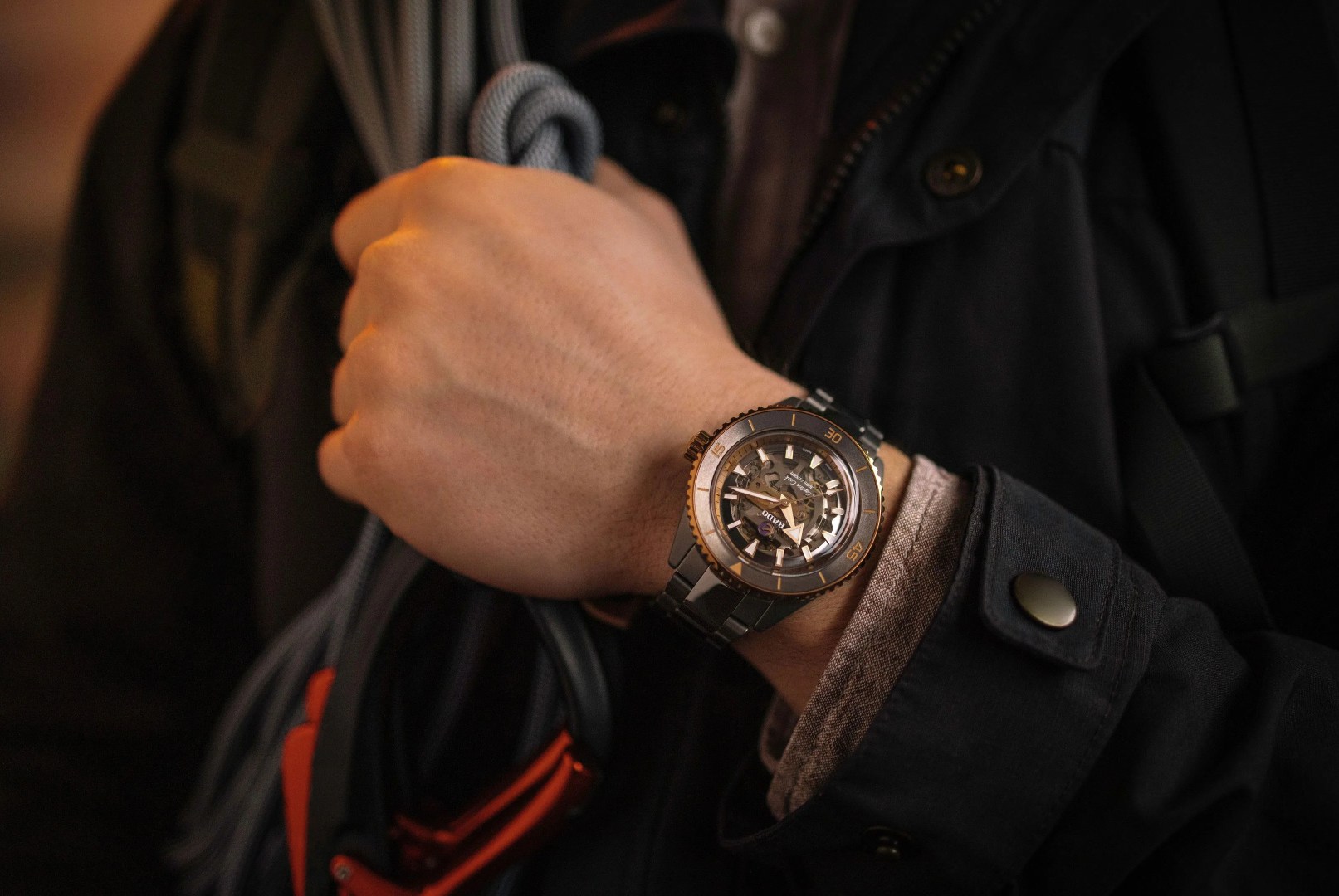 rado captain cook high tech ceramic skeleton watch