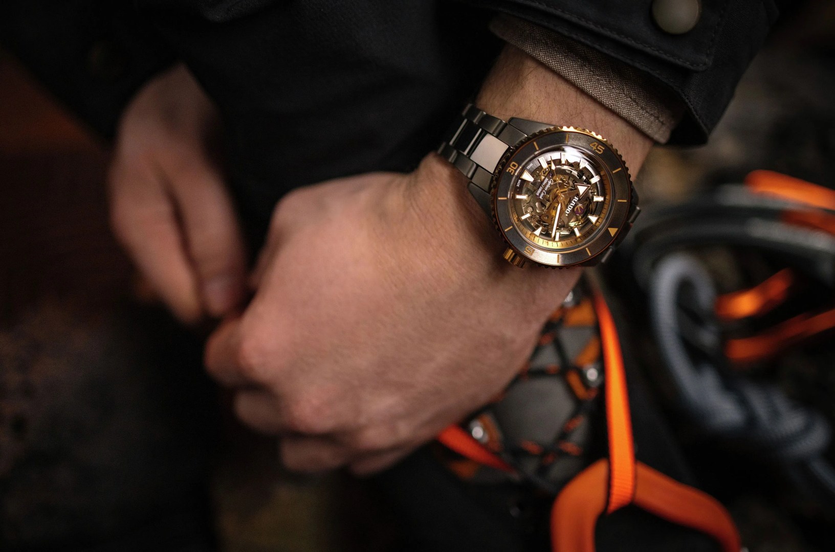 rado captain cook high tech ceramic skeleton watch