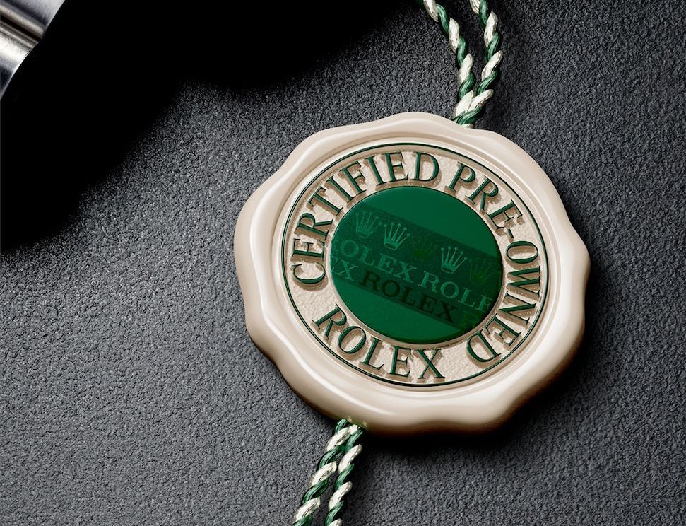 rolex certified pre owned watch
