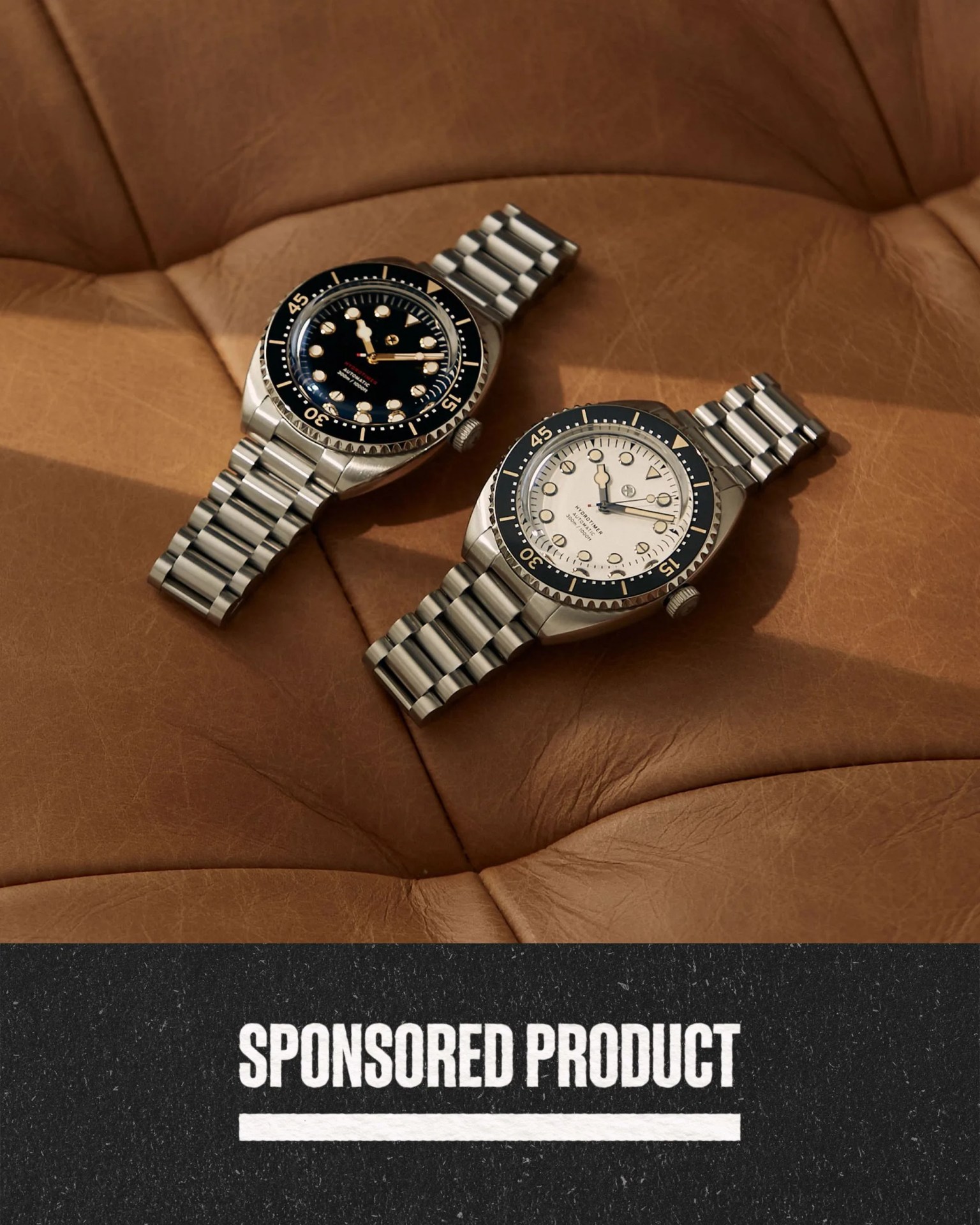 sponsored product jack mason hydro timer watch