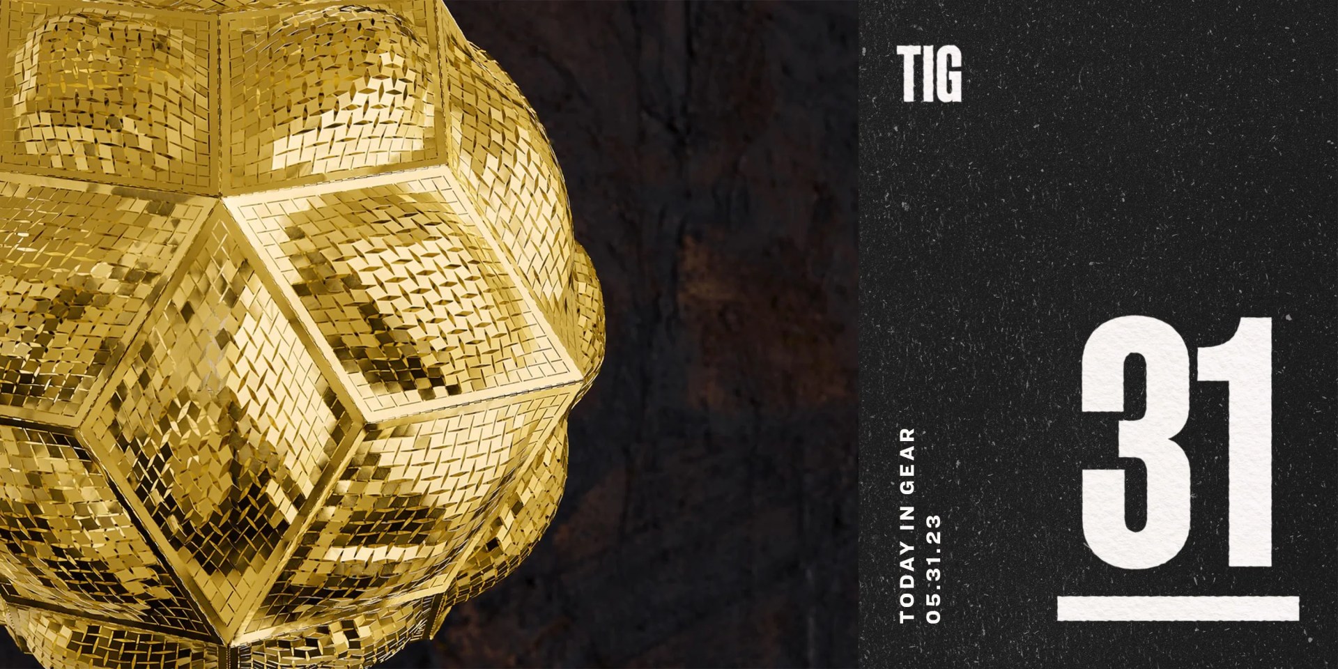 today in gear may 31 2023 tom dixon puff pendant disco ball