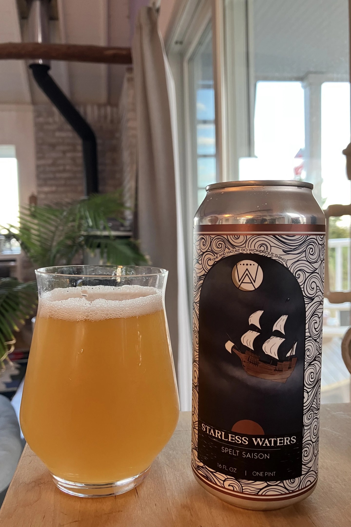wild air starless waters saison beer