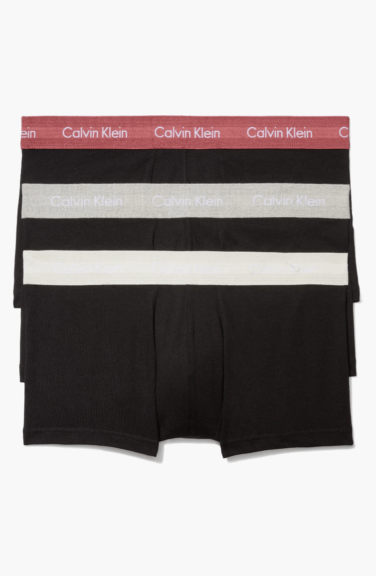 Calvin Klein 3-Pack Stretch Cotton Trunks