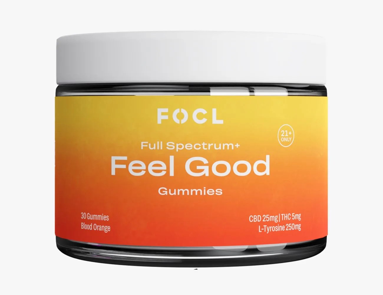 Focl Full Spectrum+ Feel Good CBD + THC Gummies