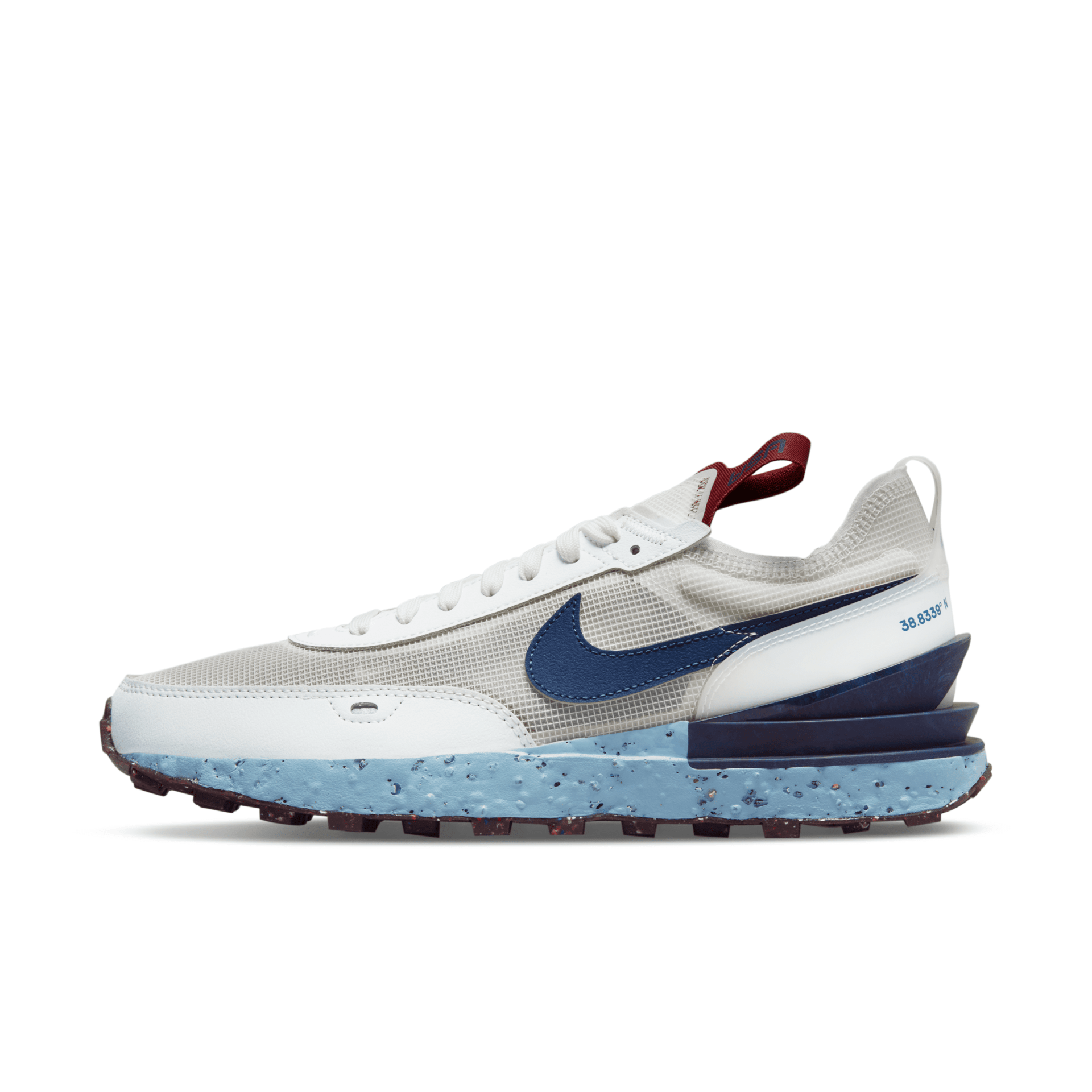 Nike Men's Waffle One Crater Shoes in White, Size: 5.5 | DM2873-101