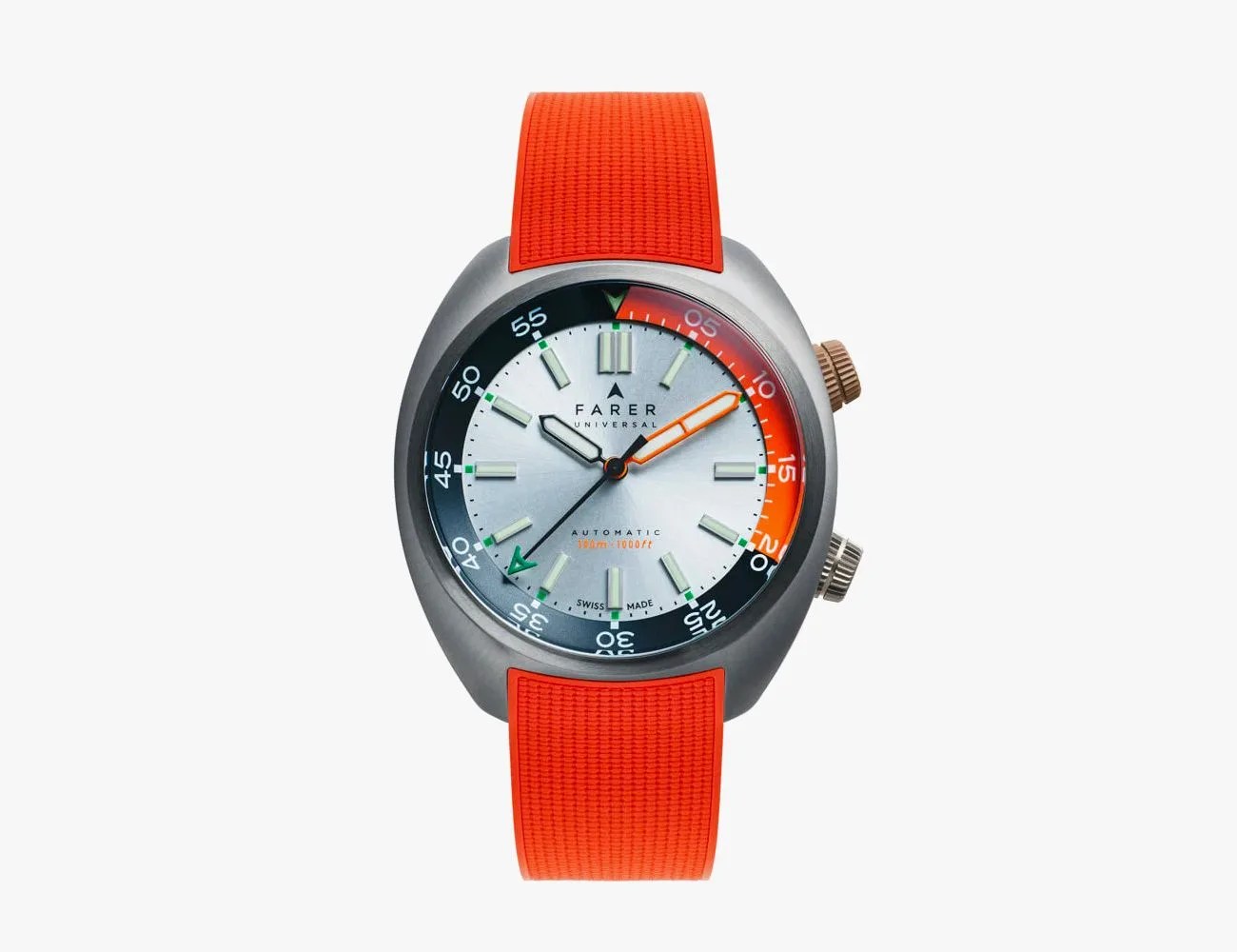 farer leven ii titanium series watch