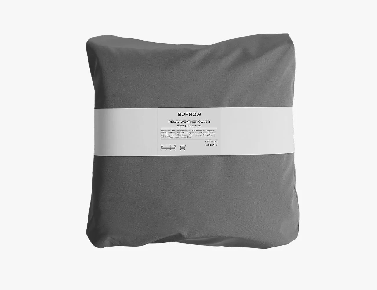 Burrow 3-Piece Sofa Cover