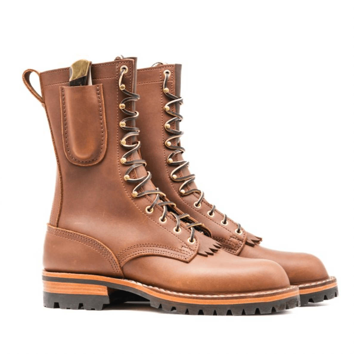 1964 - Buck Knives x Nicks Boots Collab Knife and Boots