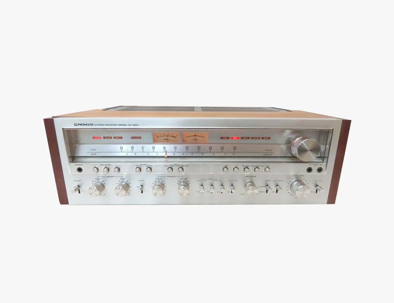 pioneer sx 1250 stereo receiver
