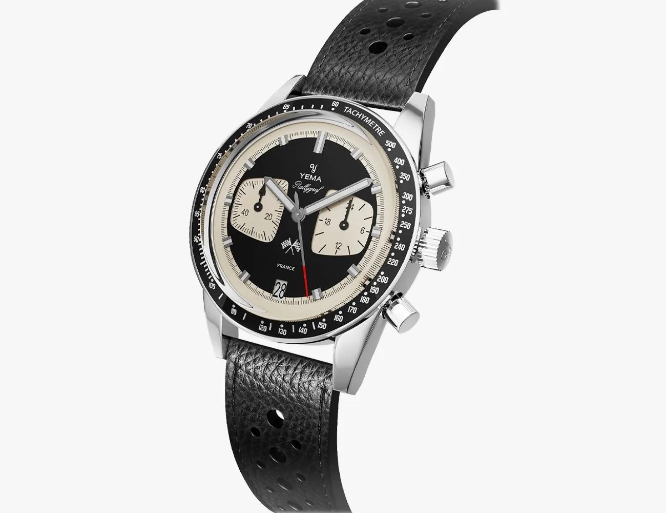Yema Rallygraf quartz watch