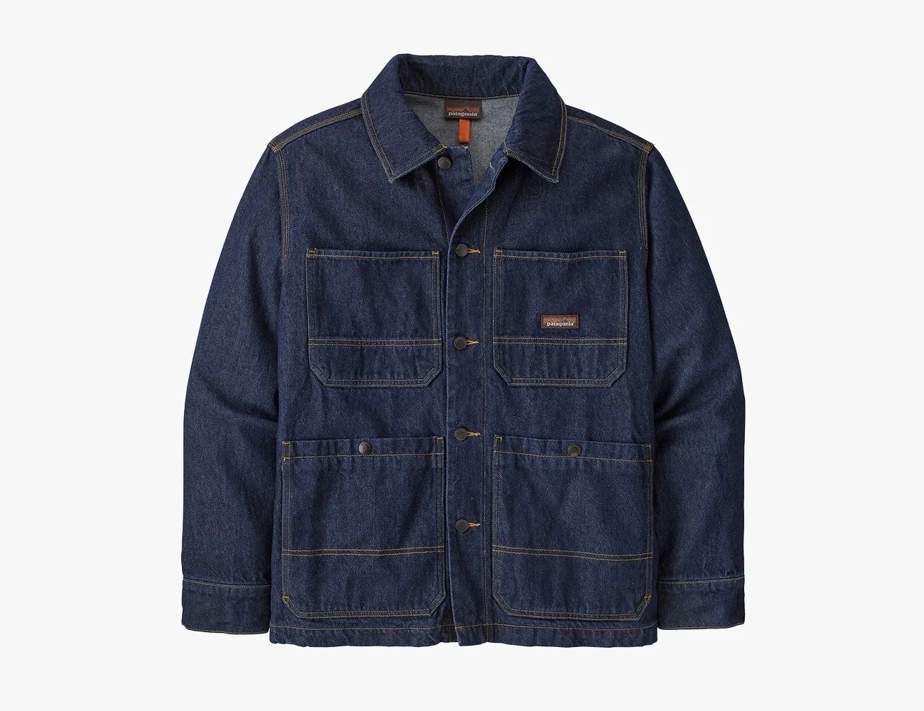 Men's Hemp Denim Chore Coat