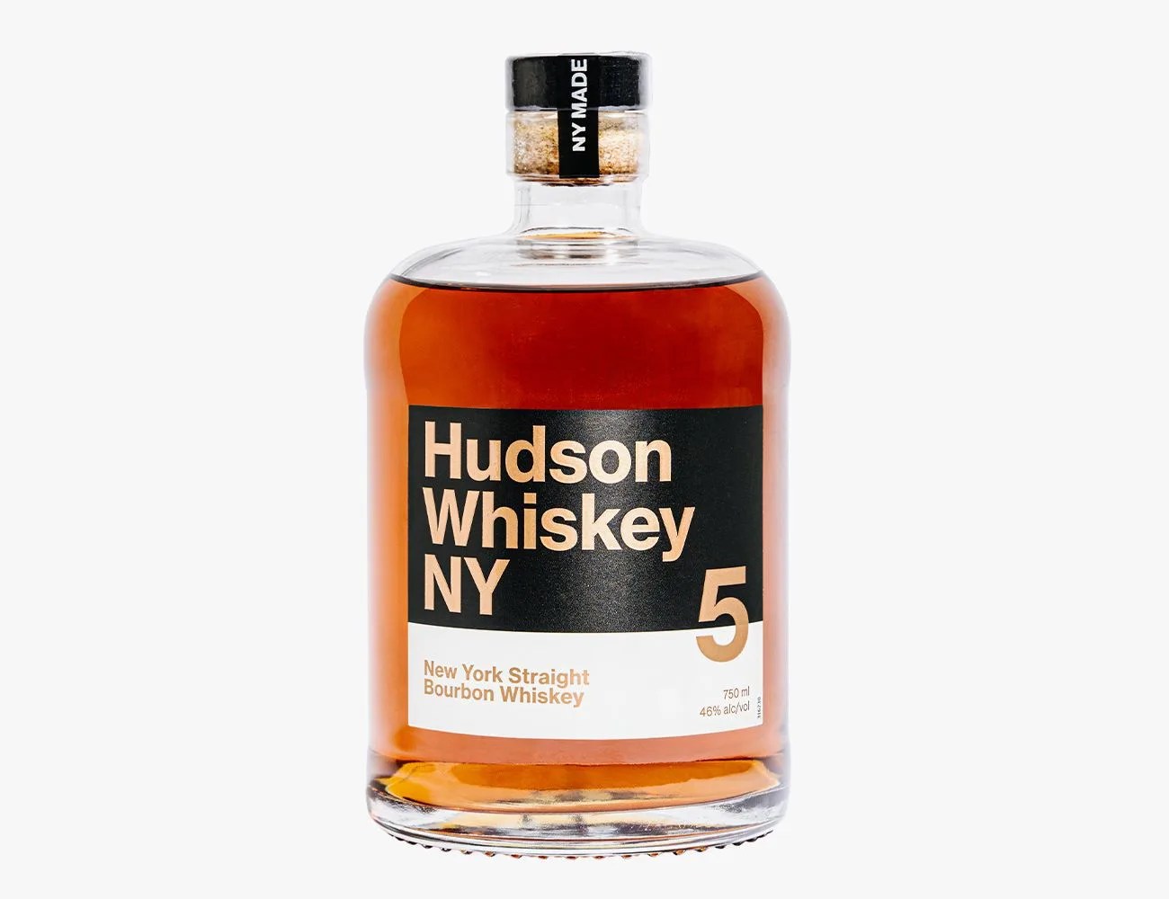 Hudson New York Straight Bourbon Whiskey 5 Years Old Limited Time Offering