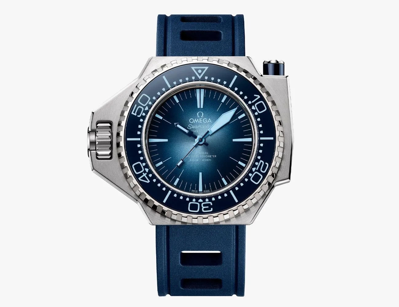 omega ploprof 1200m co‑axial master chronometer watch