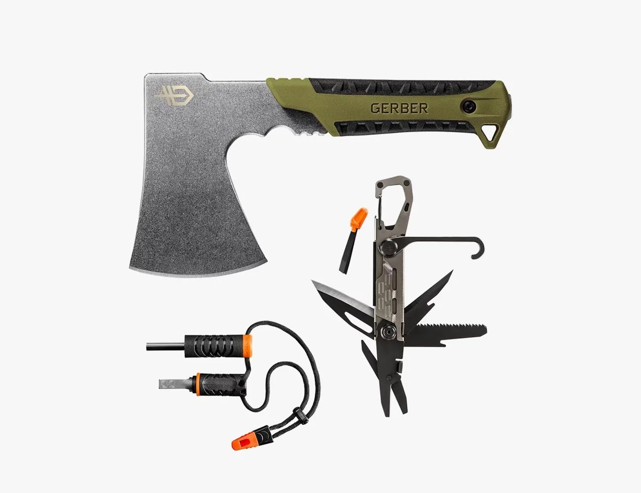 CAMP SETUP KIT Gerber edc blade knife