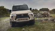 lexus gx on rocky terrain