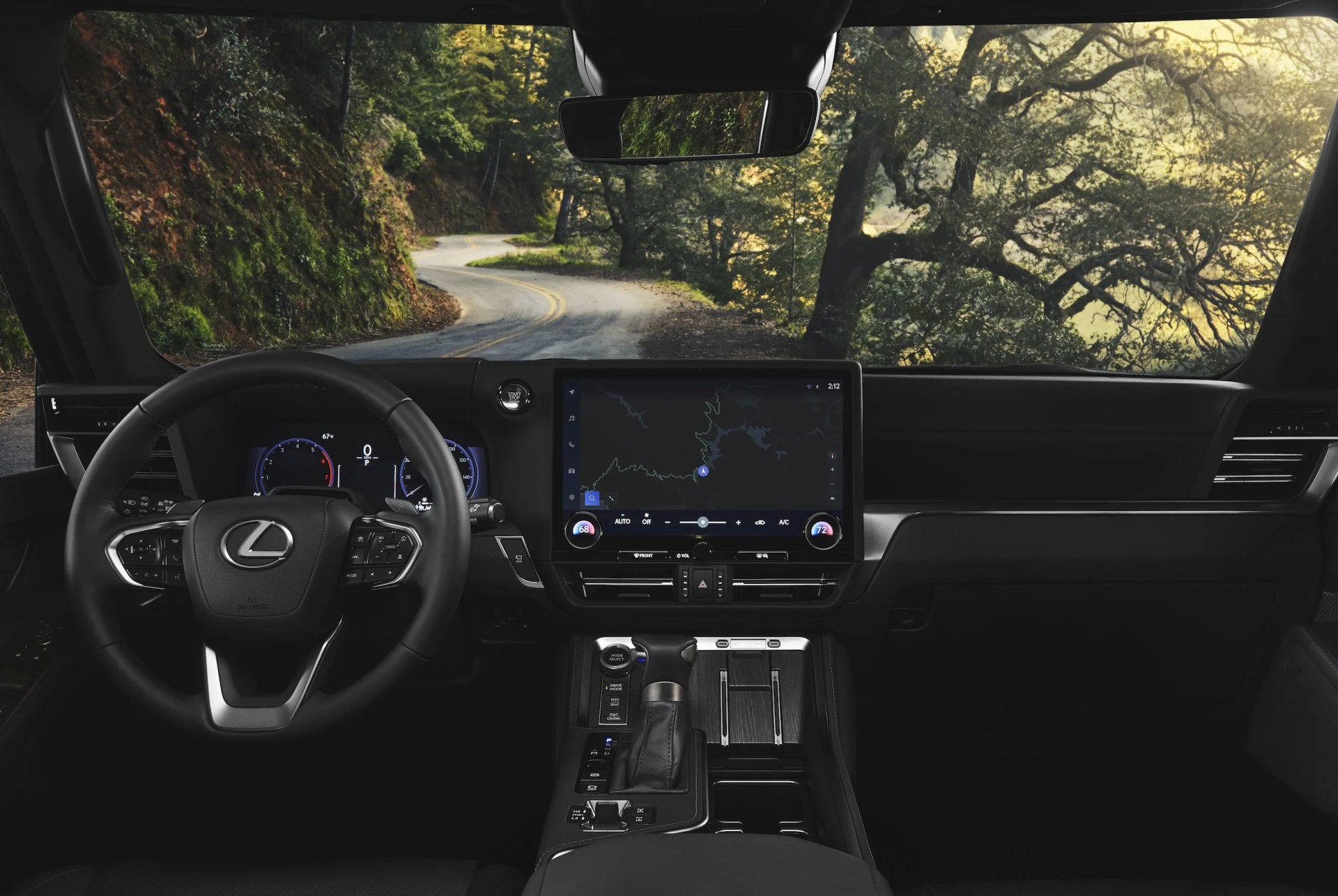 lexus gx interior