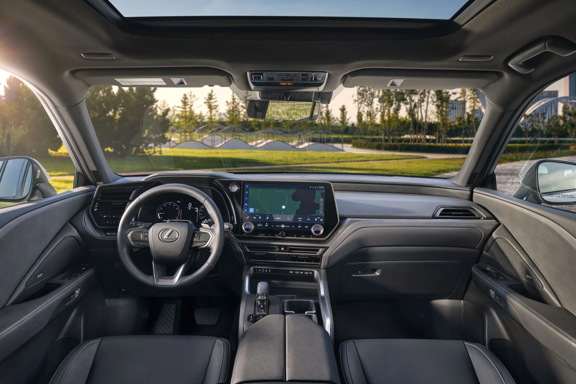 lexus tx interior