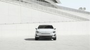 polestar 2 in front of a white wall