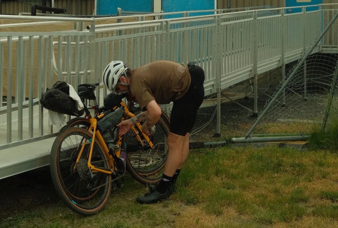 guy with bike