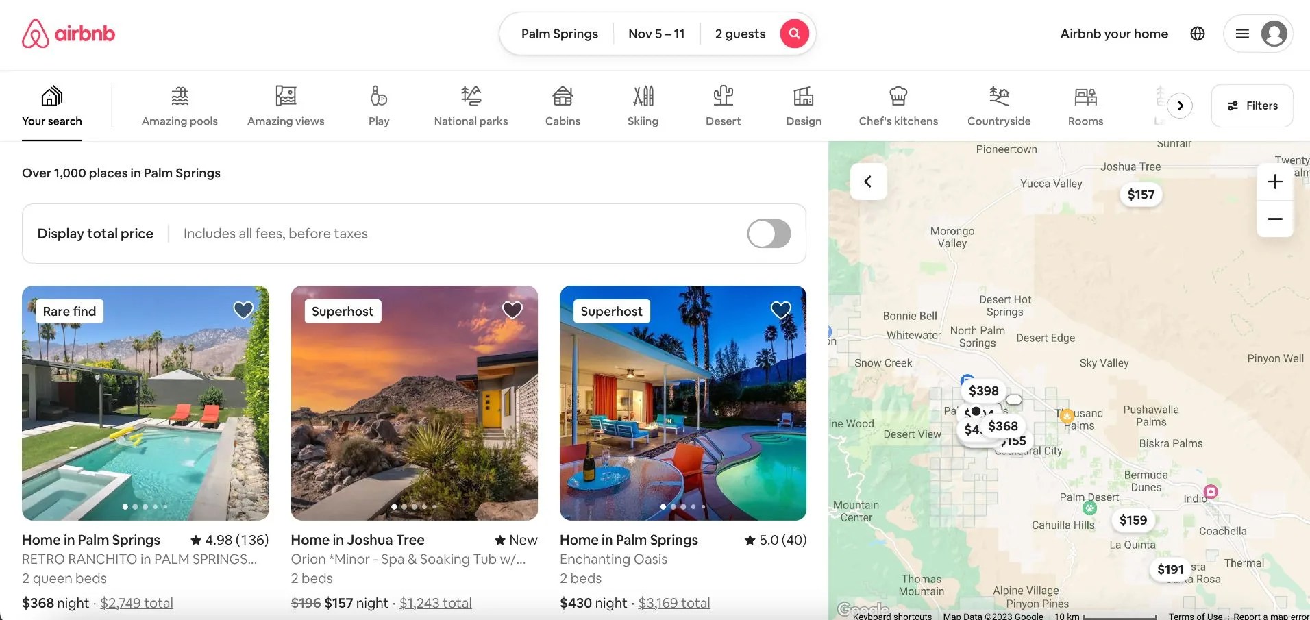 airbnb screenshot