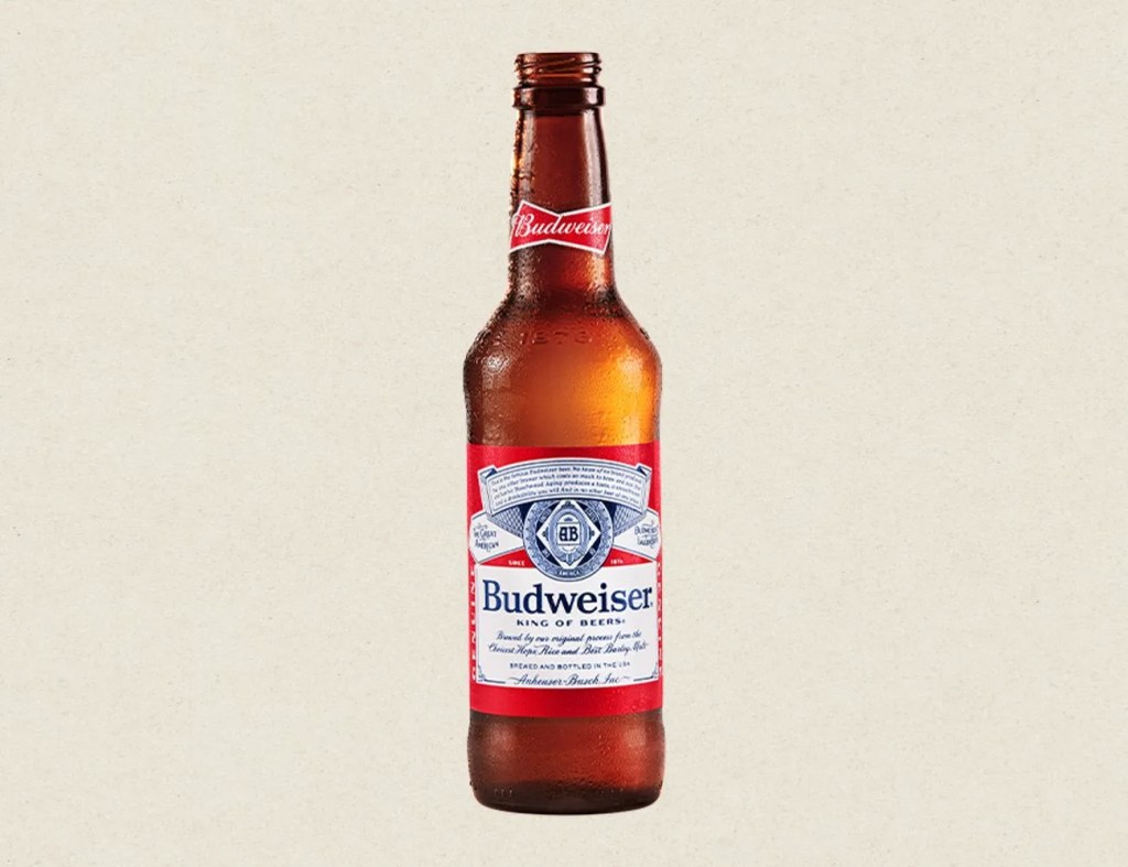 budweiser beer bottle