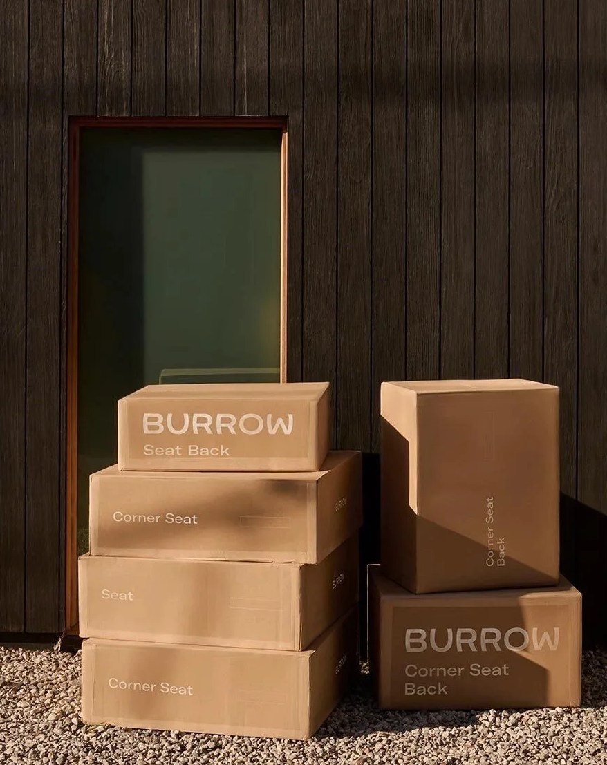 burrow sofa boxes