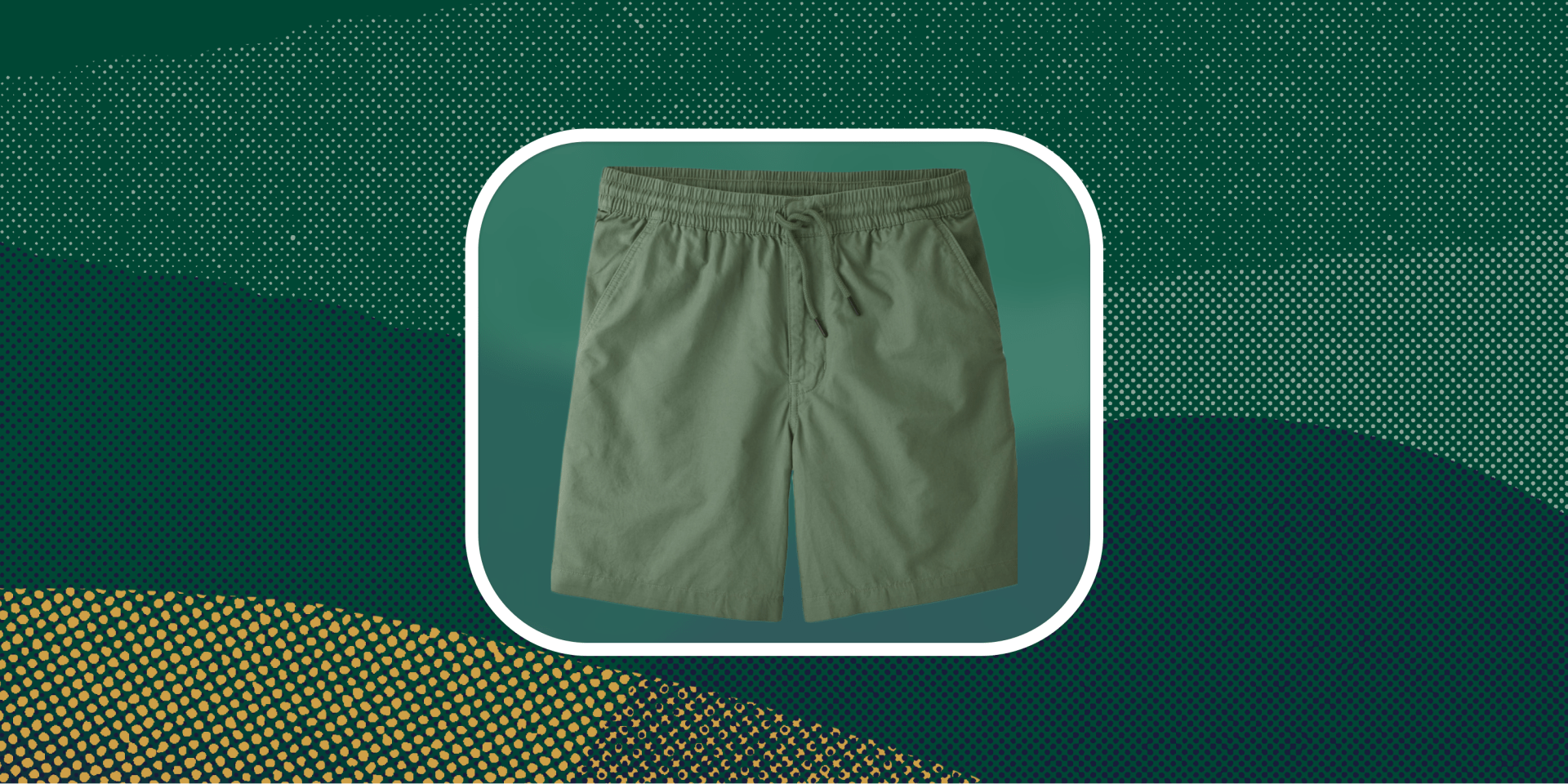green shorts