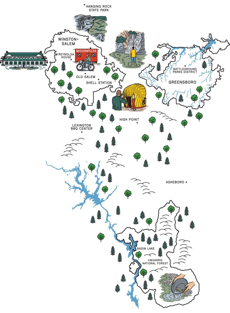 greensboro map