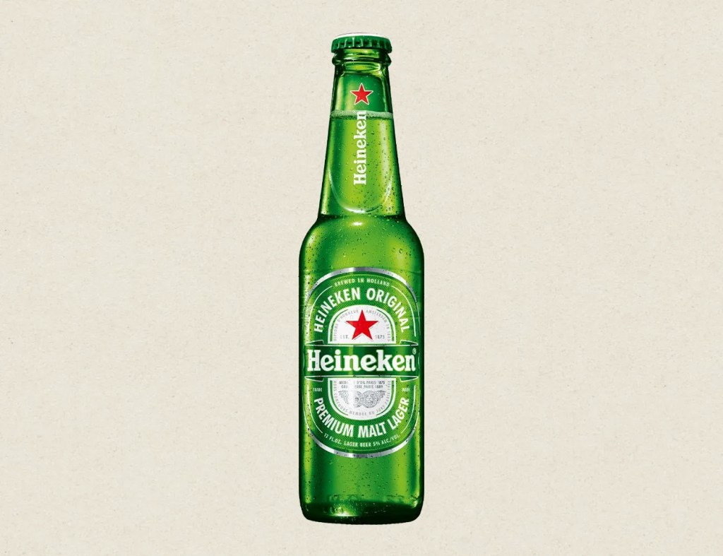 heineken beer bottle