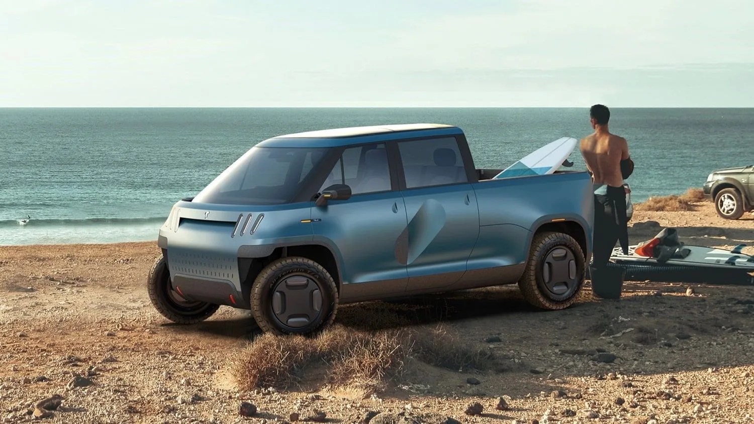telo truck on the beach