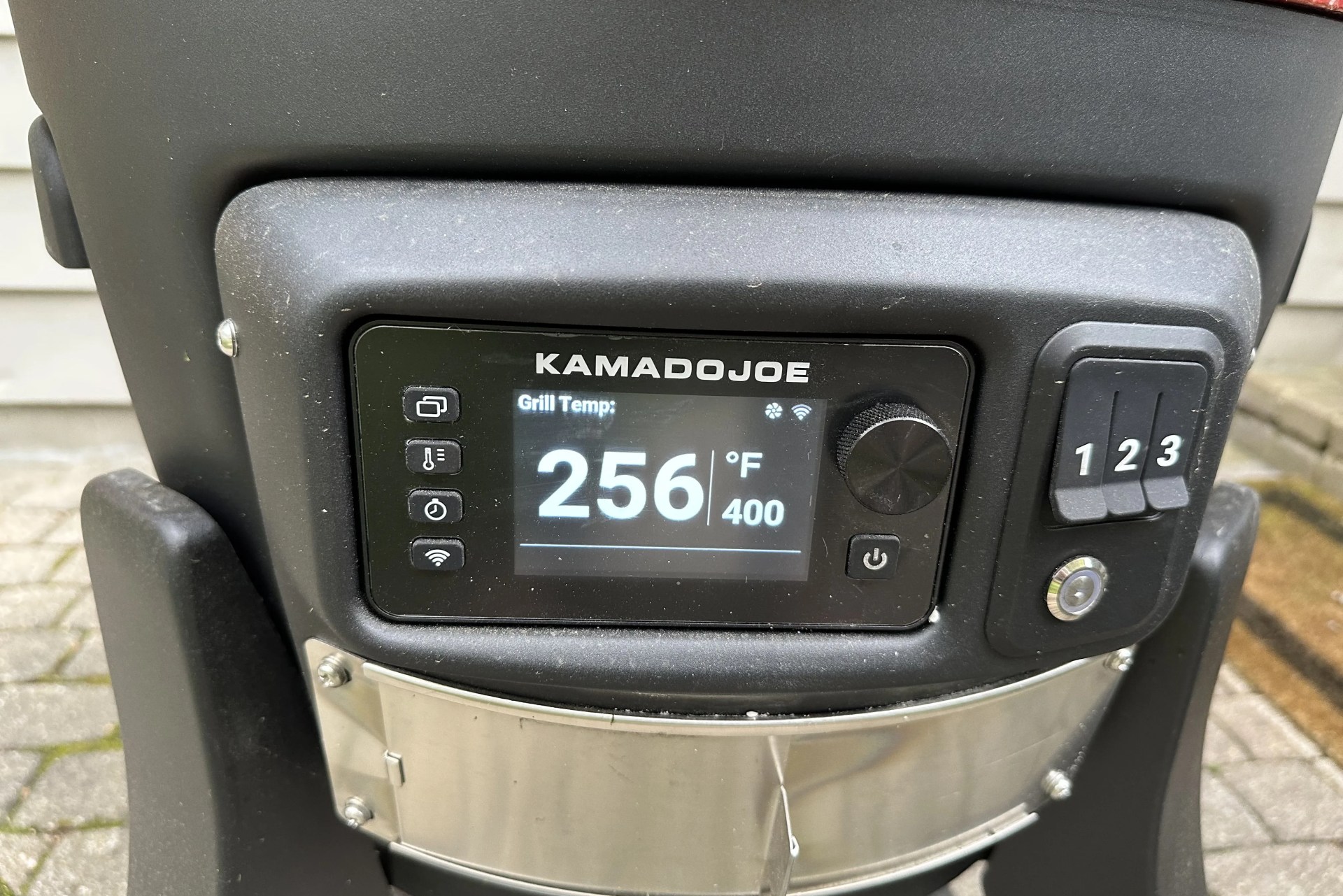 konnected joe grill digital display