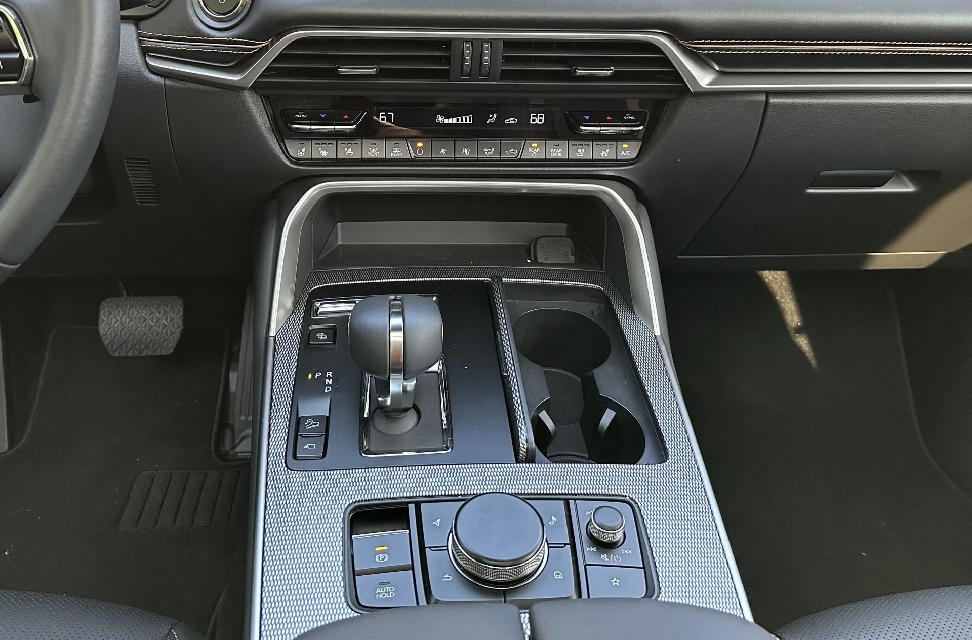 mazda cx90 interior click wheel