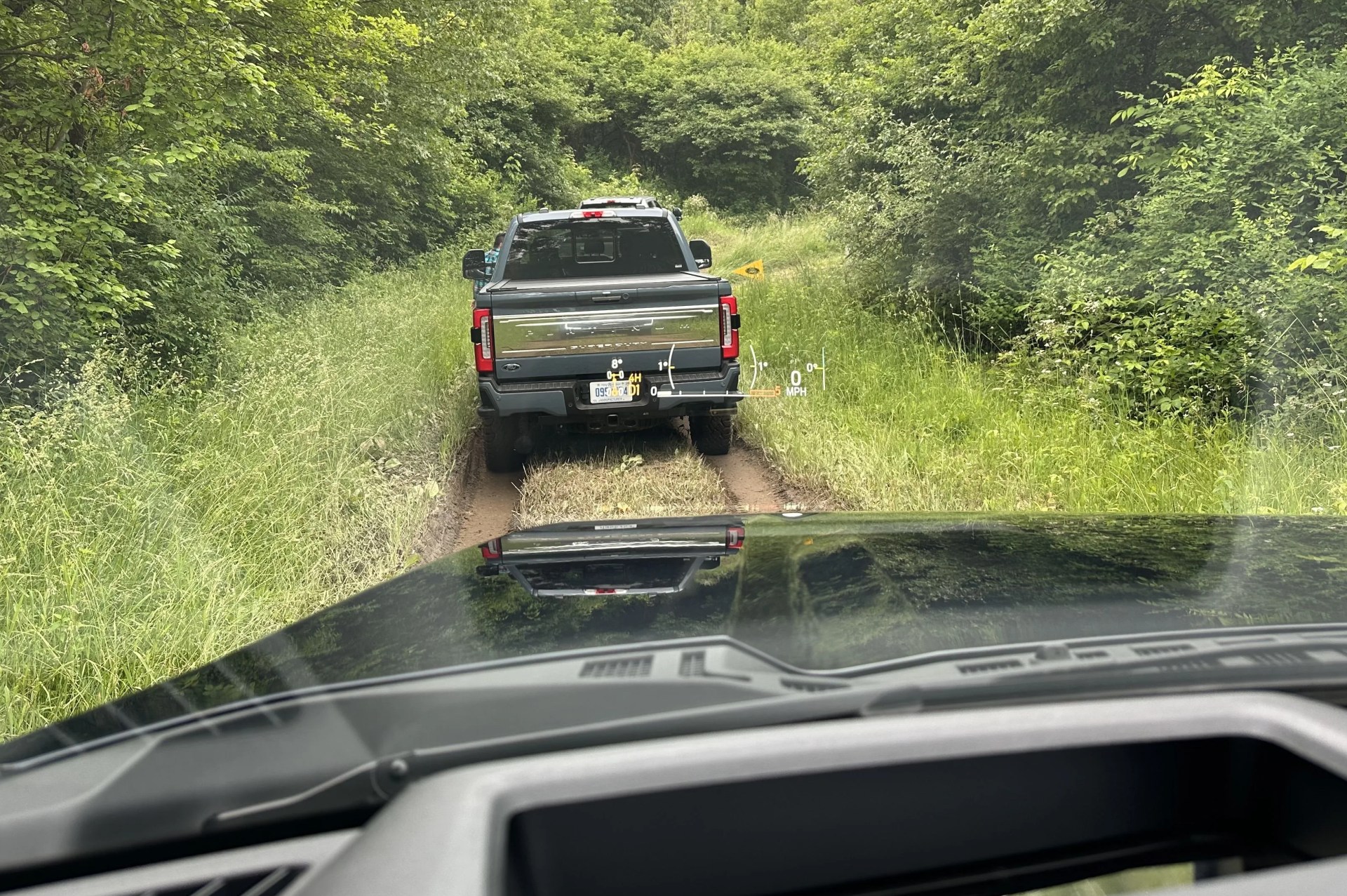 ford super duty off road trail