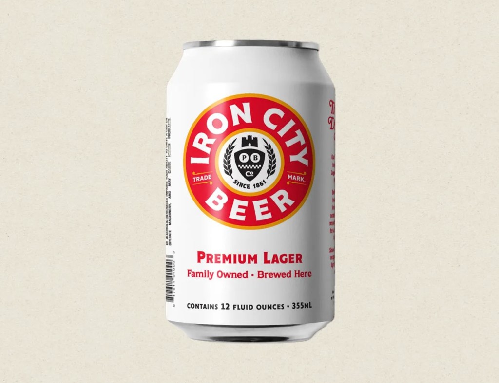 can of iron city beer