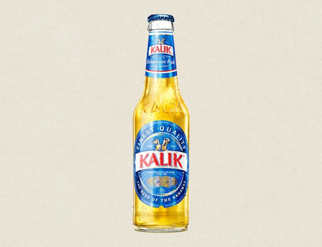 kalik beer bottle