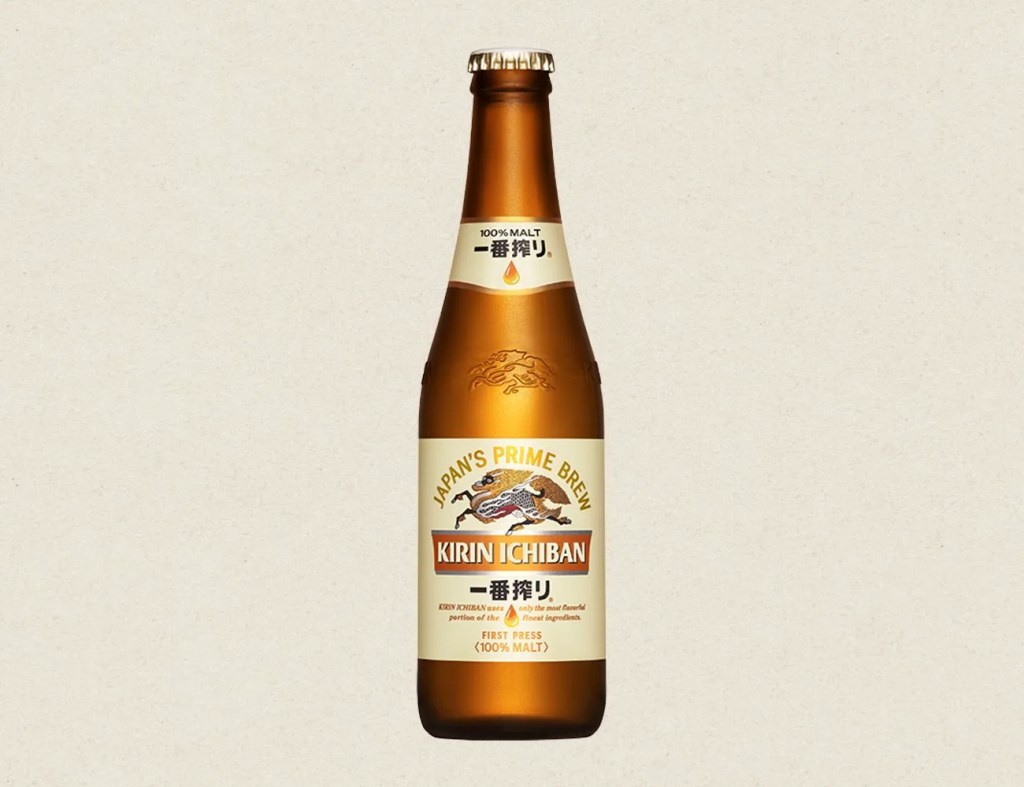 kirin ichiban beer bottle