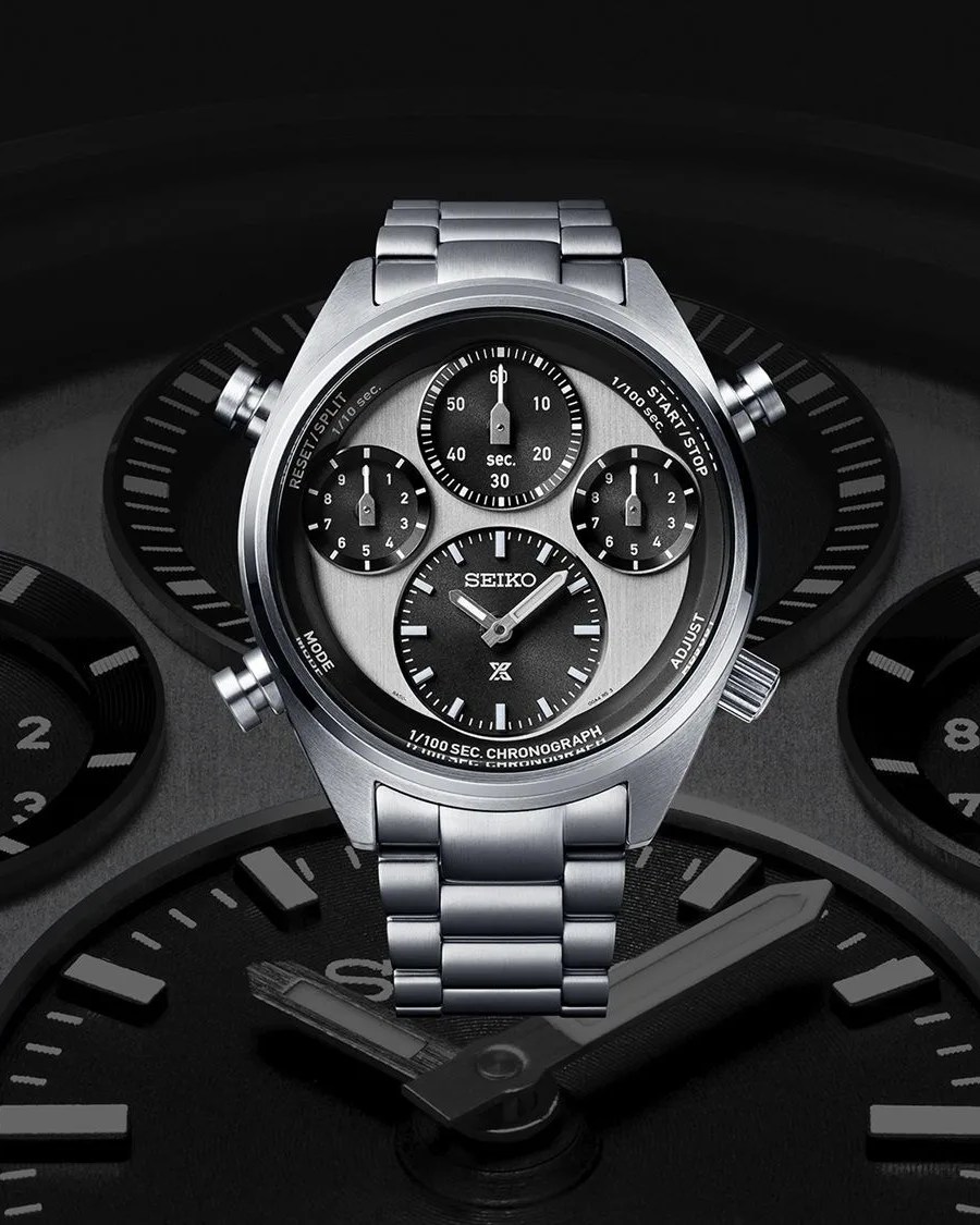 seiko prospex speedtimer 1 100th second solar chronographs