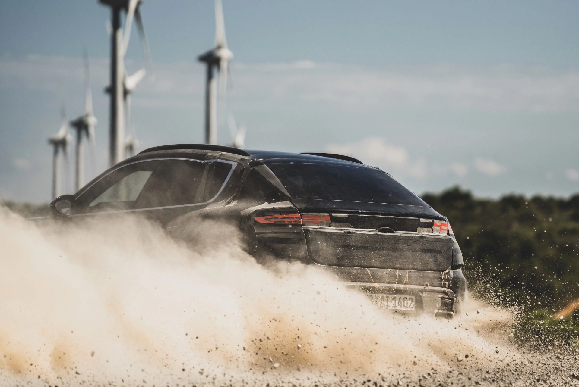 porsche macan ev prototype testing