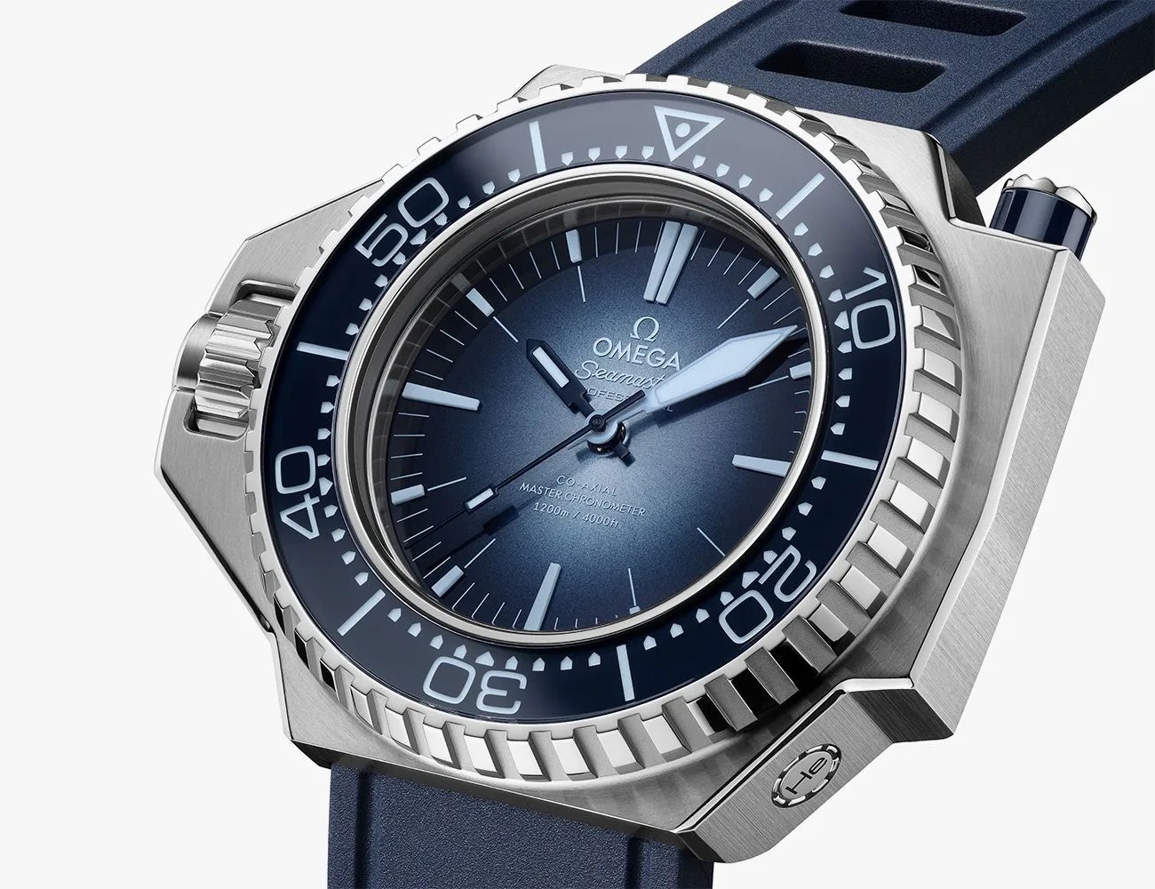 omega watch dial with unusual shape